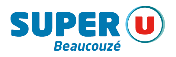 Logo : super U Beaucouzé